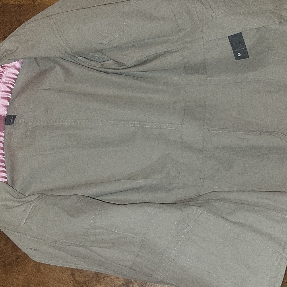 Kenneth Cole Reaction Military Jacket Size 8 - Picture 3 of 11